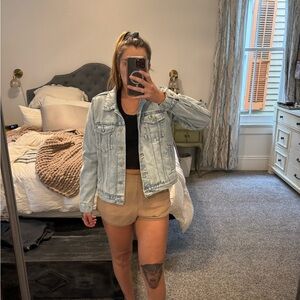 Lucky brand light blue denim jacket NWT